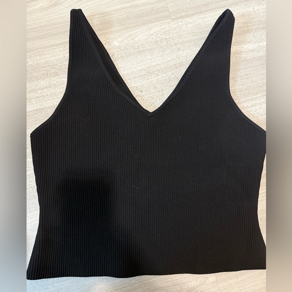 Aritzia Babaton Black Tank Top 2XL